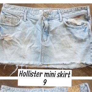 Hollister mini skirt